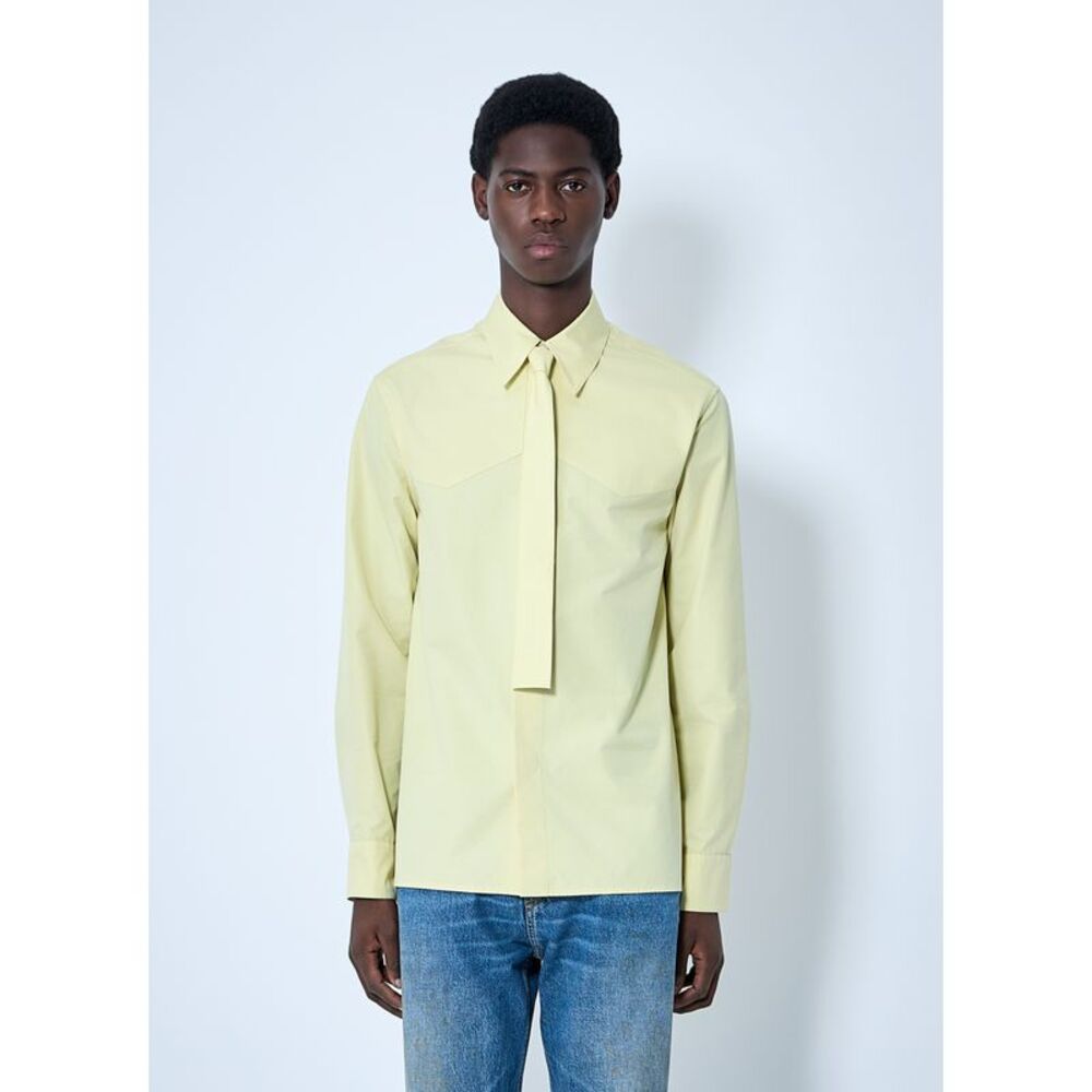 Jil Sander Men Classic Shirt With Tie